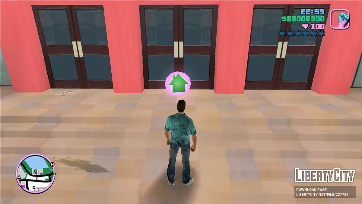 Отображение коллекционных предметов на карте GTA Vice City / GTA Vice City