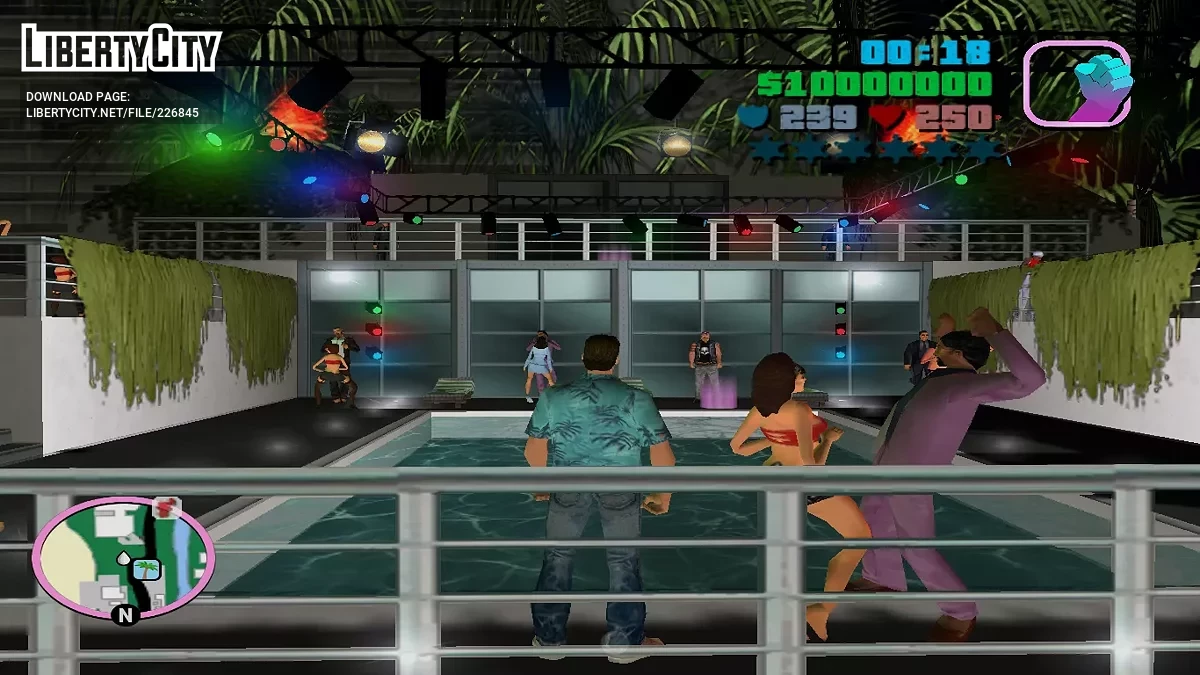 Вечеринка на крыше / GTA Vice City