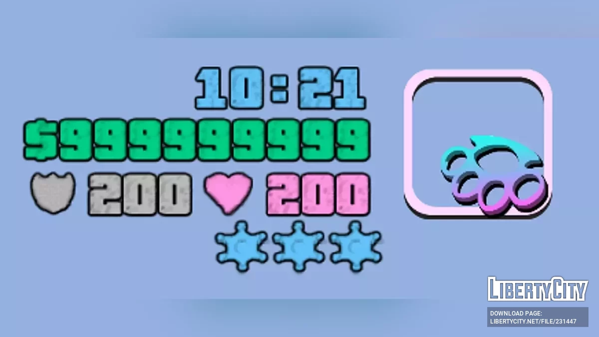 Dynamic Stars + Патч для ZMenu / GTA Vice City