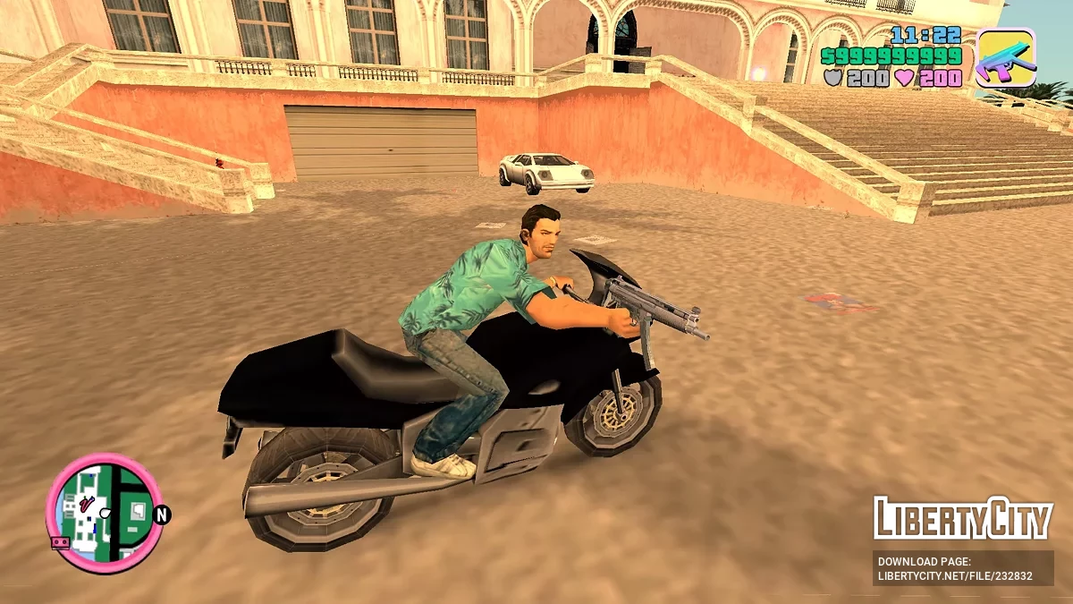 Скрыть оружие в автомобиле (VC) / GTA Vice City