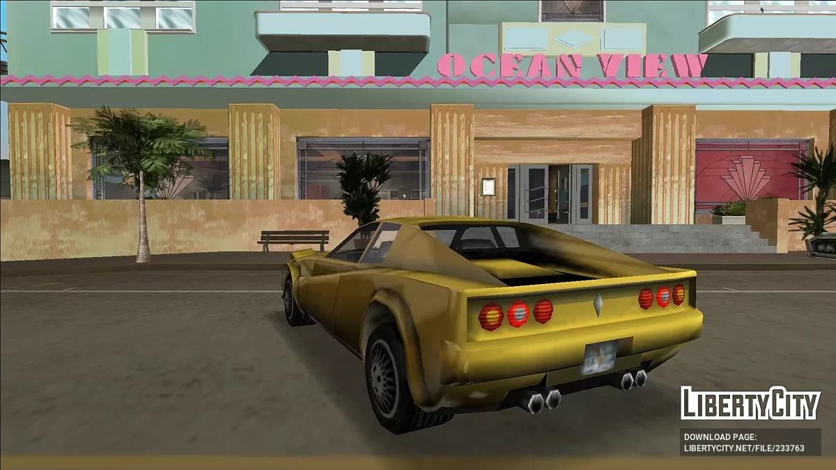 Усовершенствованные автомобильные фары / GTA Vice City