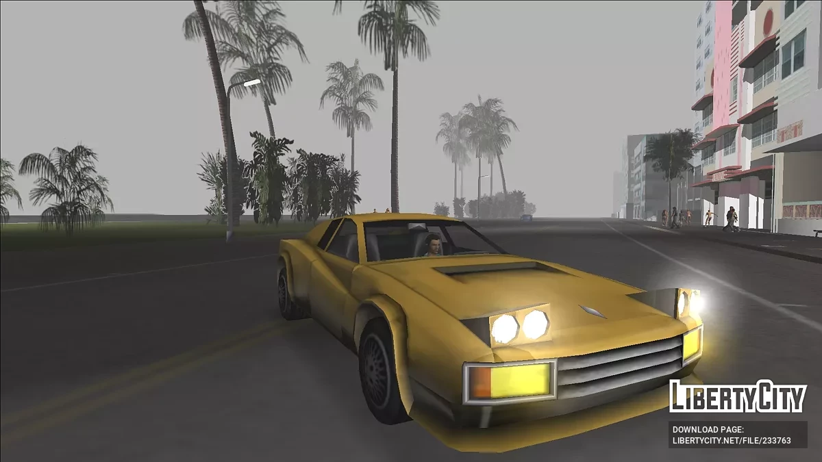 Усовершенствованные автомобильные фары / GTA Vice City