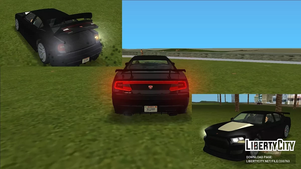 Усовершенствованные автомобильные фары / GTA Vice City