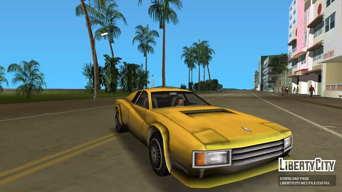 Усовершенствованные автомобильные фары / GTA Vice City