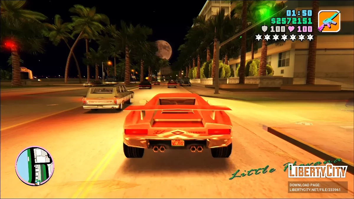 Увеличенный трафик / GTA Vice City