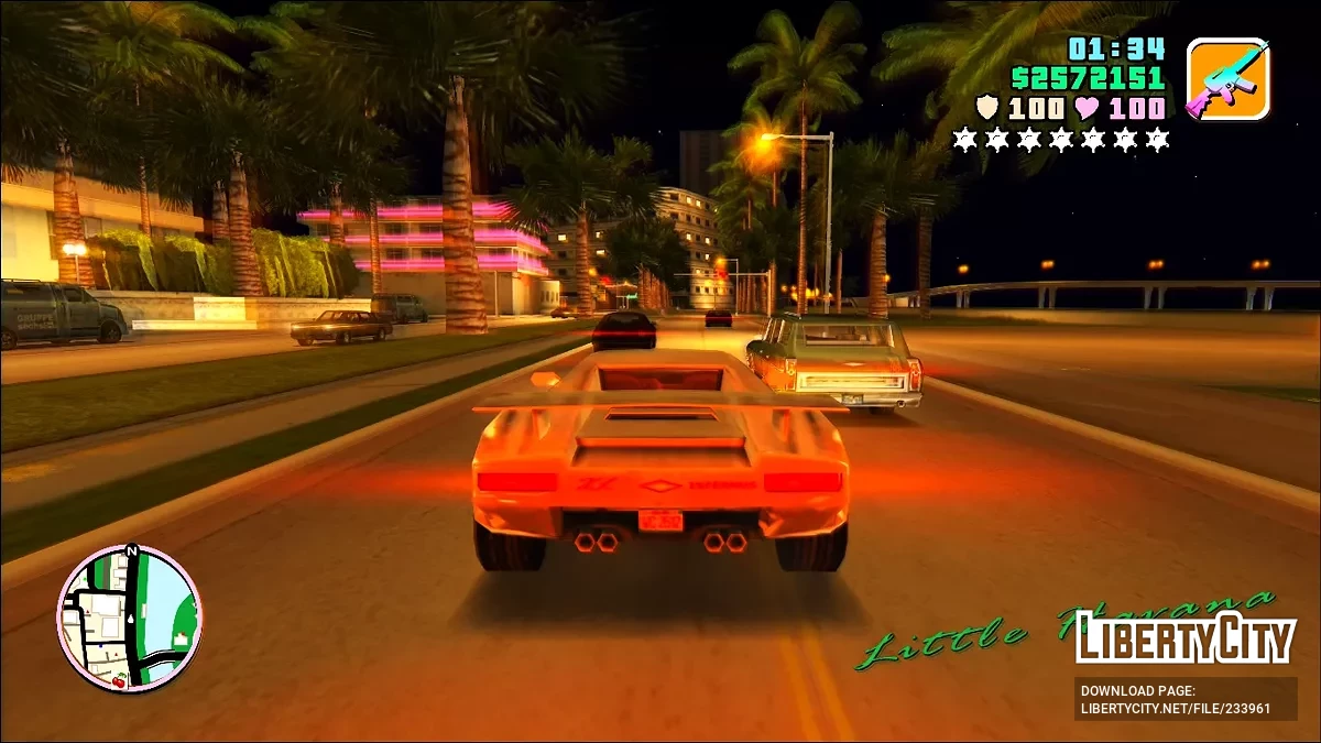 Увеличенный трафик / GTA Vice City