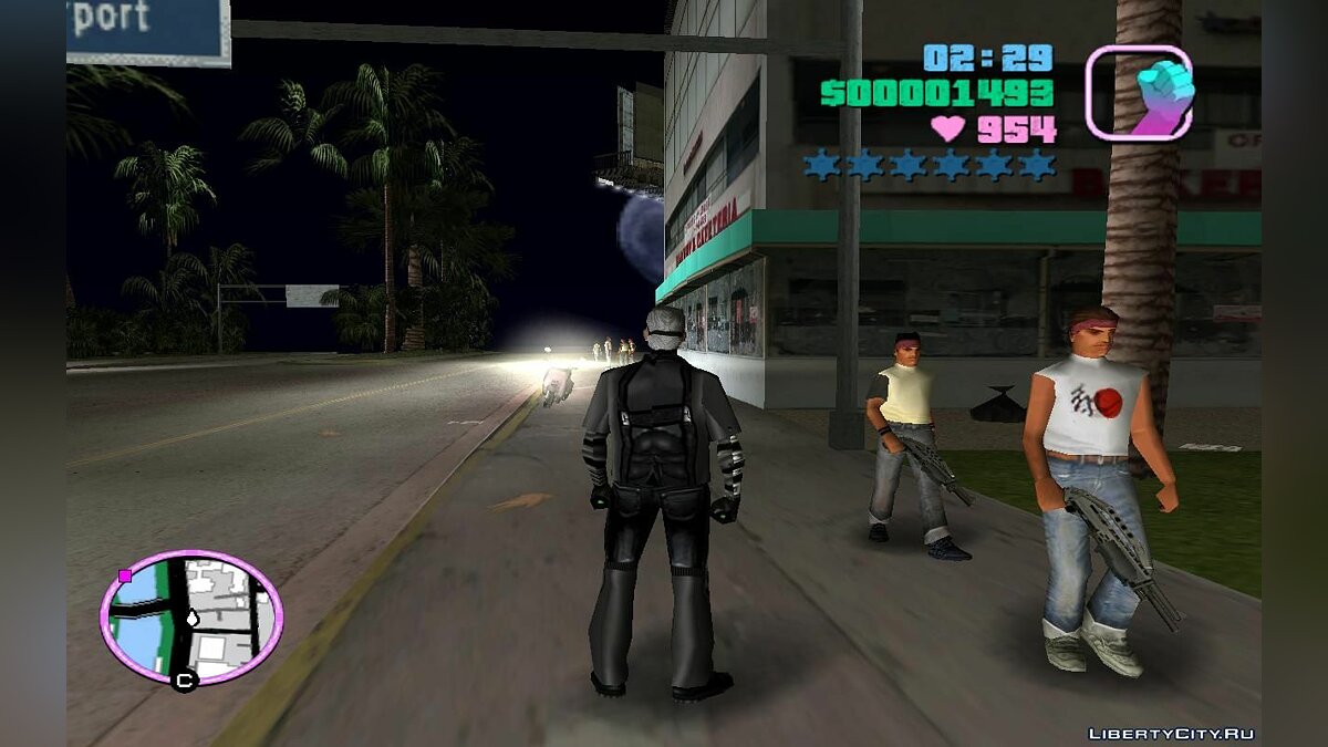 Пешеходы и бандиты в трафике со случайным оружием (VC) 2.0 для GTA Vice City - Картинка #4