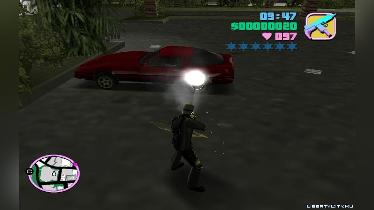 Пуленепробиваемый и ударостойкий транспорт  v1.1 для GTA Vice City - Картинка #2