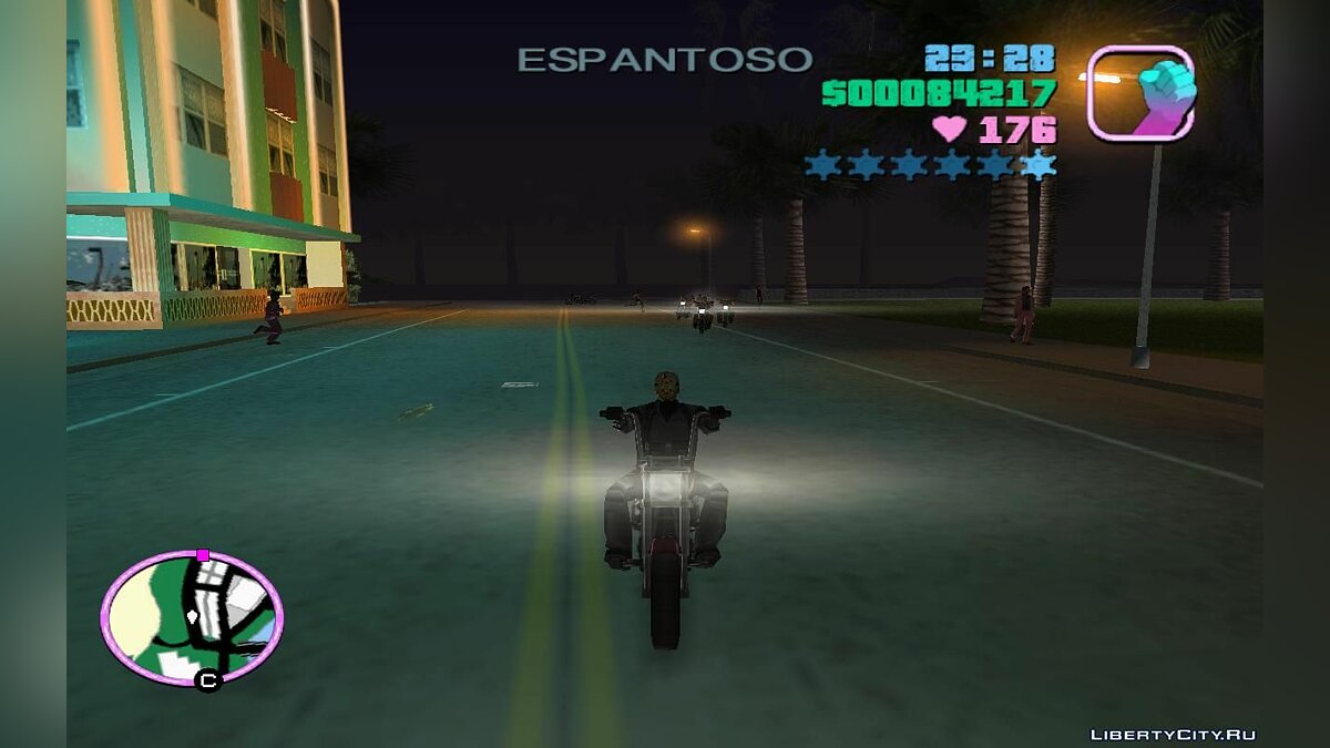 Патрульные полицейские в трафике на мотоциклах (VC) 1.4 для GTA Vice City - Картинка #1