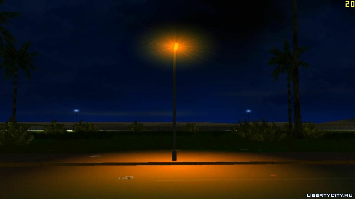 Доработка фонарных столбов v2 для GTA Vice City - Картинка #5