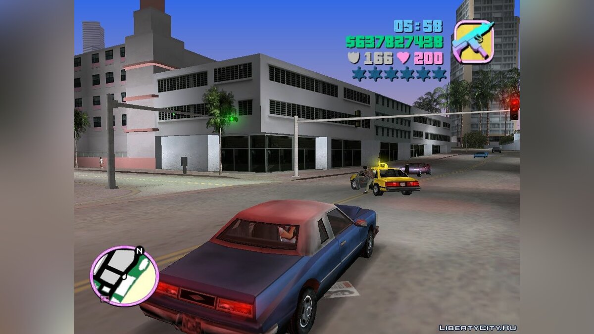 Stories Feature - NPC "Taxi Service" для GTA Vice City - Картинка #1