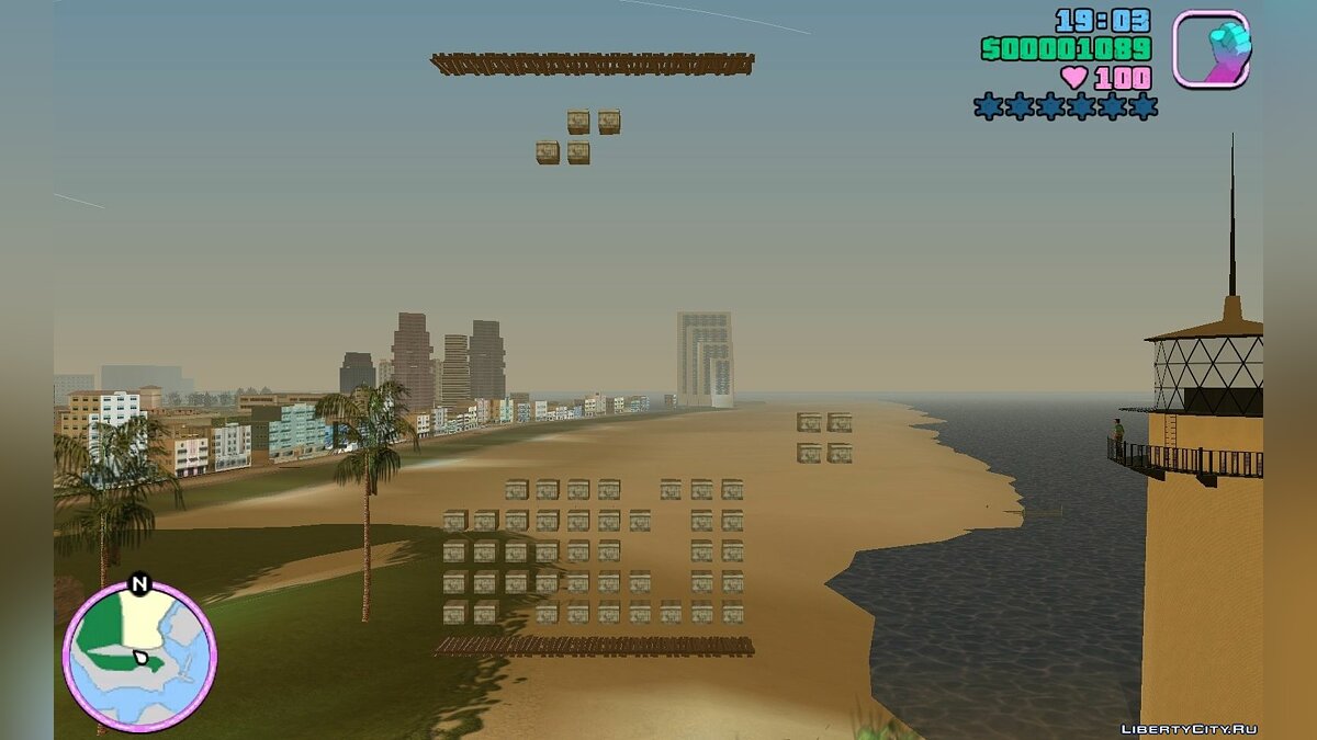 Tetris Mission Script Mod v1.0 - Tetris for GTA Vice City - Картинка #1