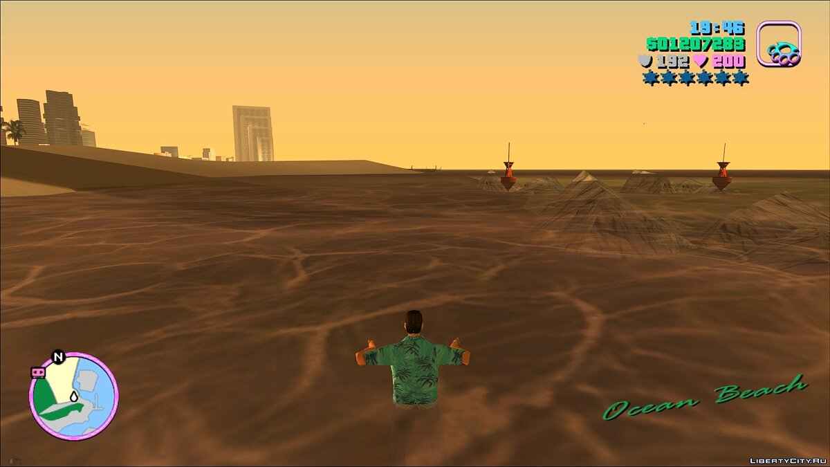 Возможность плавать в GTA Vice City (Оригинальные анимации бега) для GTA Vice City - Картинка #2