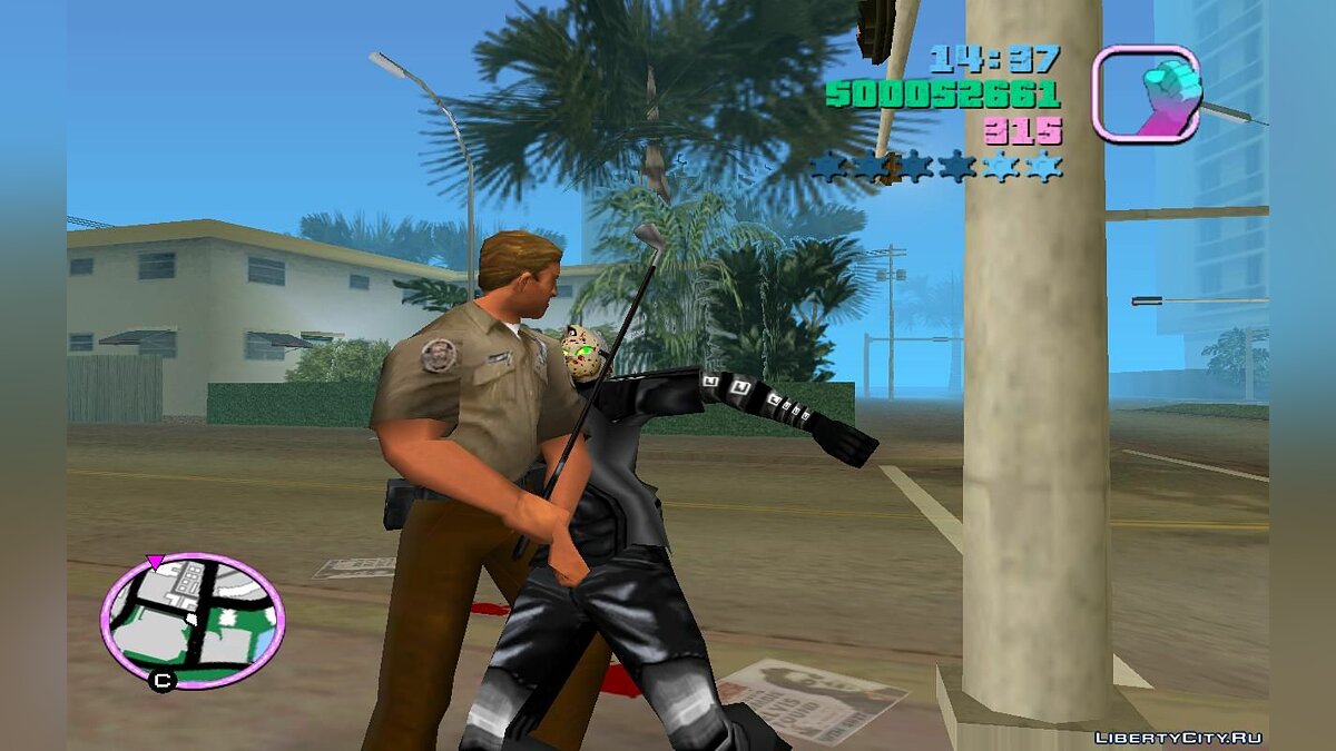 Смена случайного оружия у всех патрульных офицеров (VC) 2.0 для GTA Vice City - Картинка #1