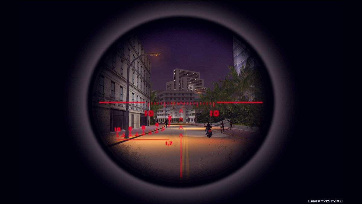 Custom Sniper Scope для GTA Vice City - Картинка #2