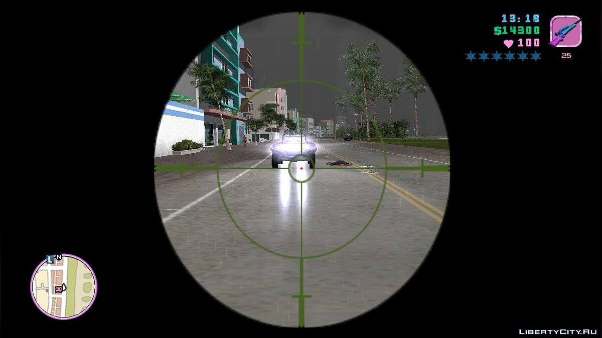 Фикс отражения света на мокром асфальте для GTA Vice City - Картинка #2