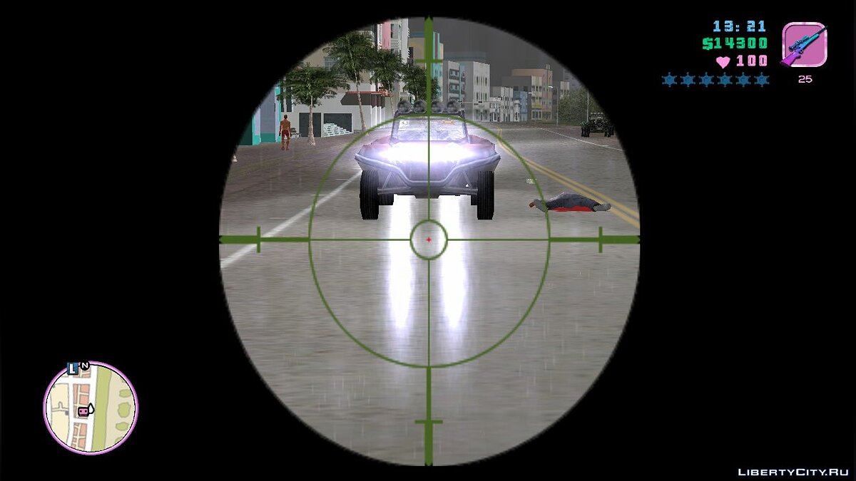 Фикс отражения света на мокром асфальте для GTA Vice City - Картинка #3