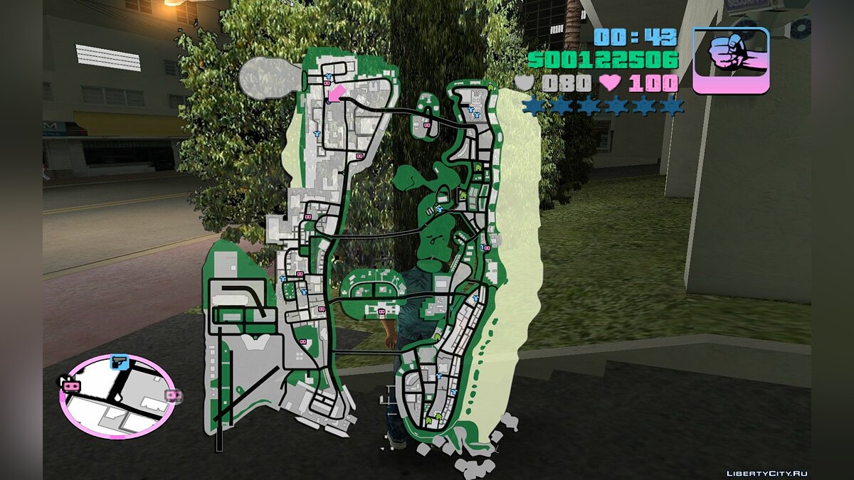 Карта в игре для GTA Vice City - Картинка #3