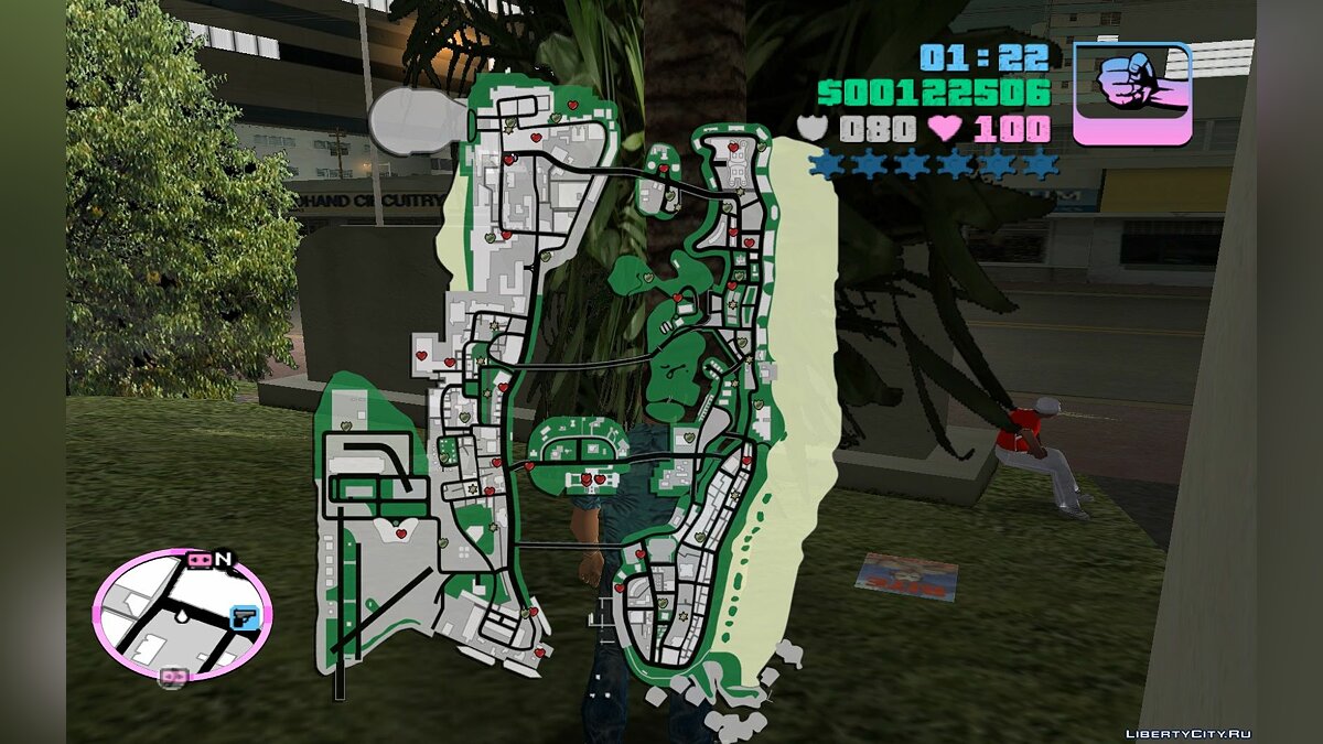 Карта в игре для GTA Vice City - Картинка #4