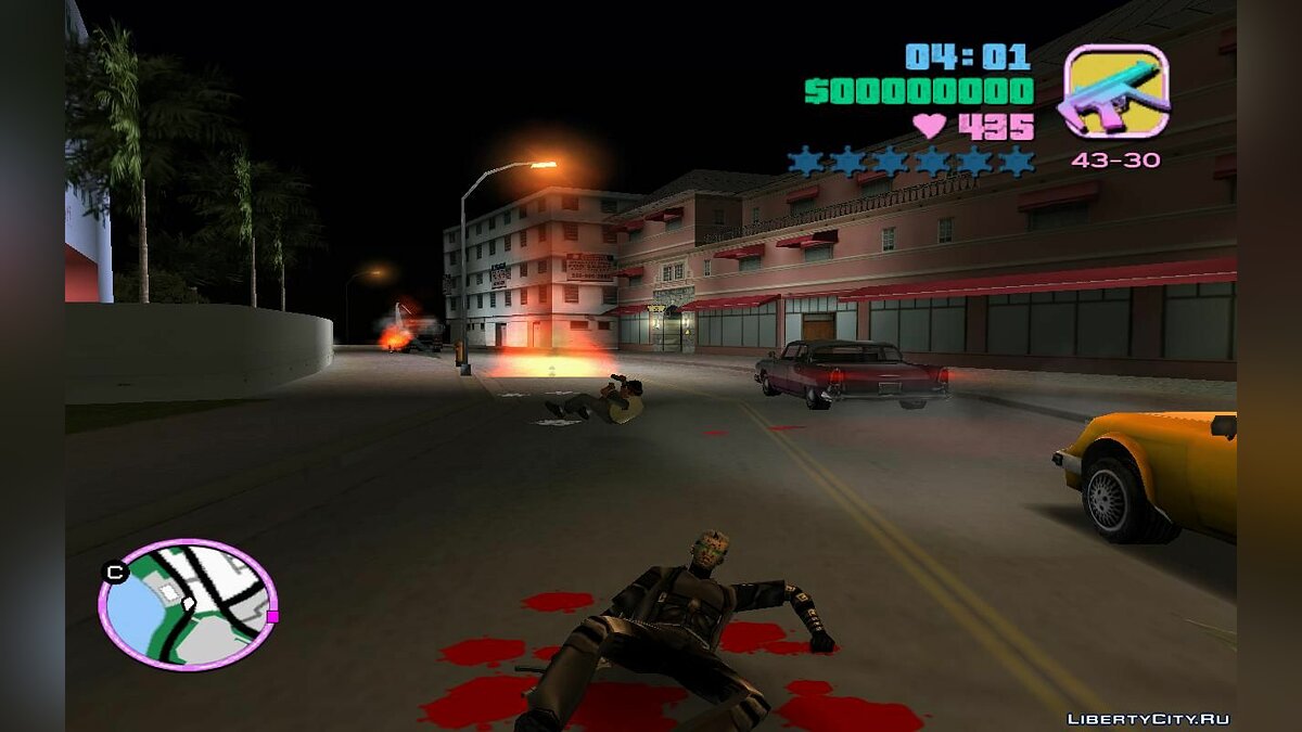 Городские беспорядки, полиция против бандитов (VC) 6.5 для GTA Vice City - Картинка #1