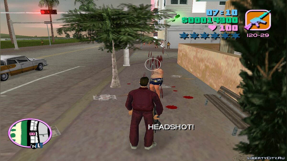Headshot для GTA Vice City - Картинка #2