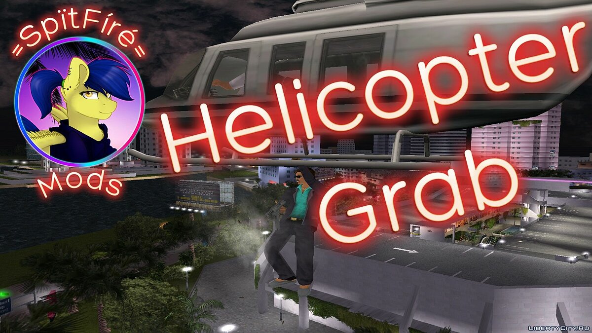 Helicopter Grab для GTA Vice City - Картинка #1