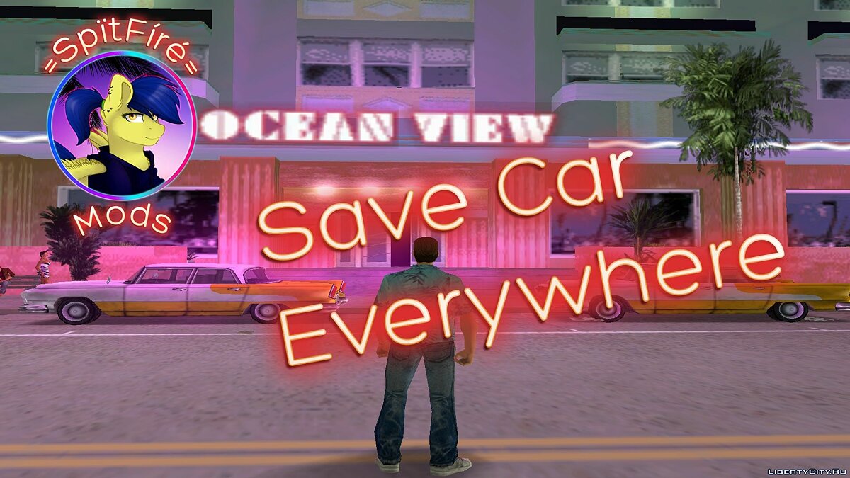 Save Car Everywhere for GTA Vice City - Картинка #1
