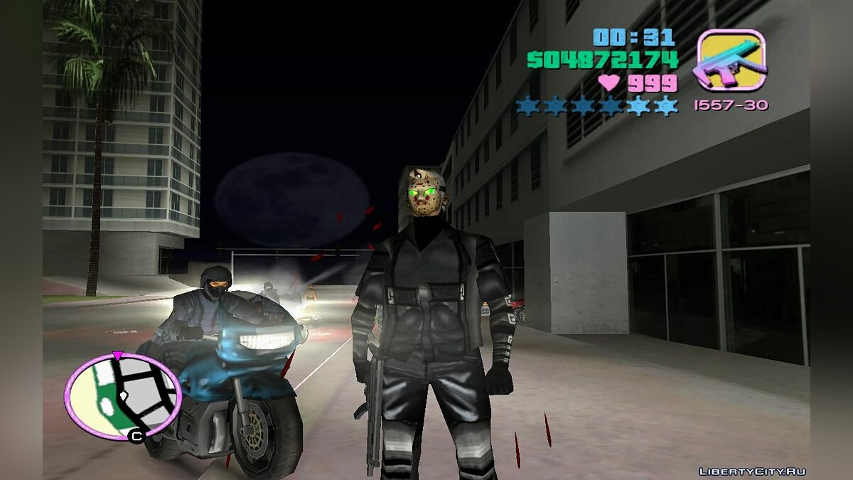 Special forces in traffic on sport bikes (VC) 1.4 for GTA Vice City - Картинка #1