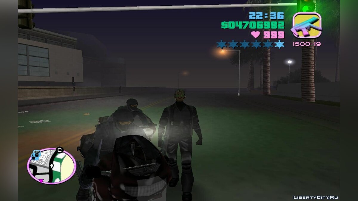 Special forces in traffic on sport bikes (VC) 1.4 for GTA Vice City - Картинка #2