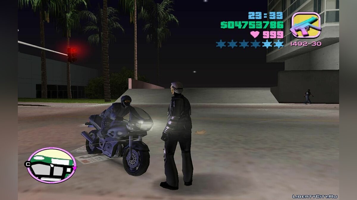 Спецназ в трафике на спортивных мотоциклах (VC) 1.4 для GTA Vice City - Картинка #3