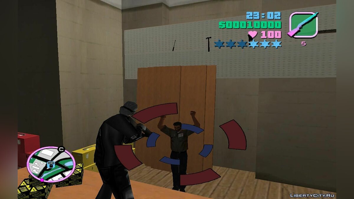 Random amount of money from store robberies (main.scm) v1.1 for GTA Vice City - Картинка #1