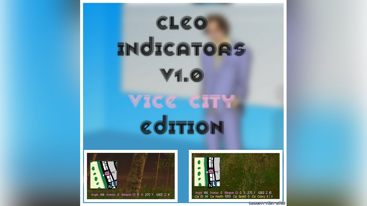 CLEO Indicators V1.0 [Vice City Edition] для GTA Vice City - Картинка #1