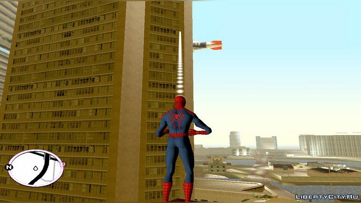 Человек-паук мод для GTA Vice City - Картинка #1