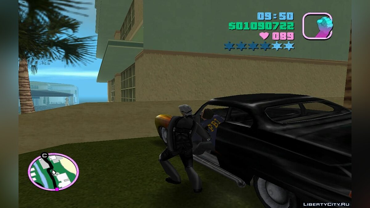 Agents in traffic on Cuban Hermes (VC) 2.0 for GTA Vice City - Картинка #6
