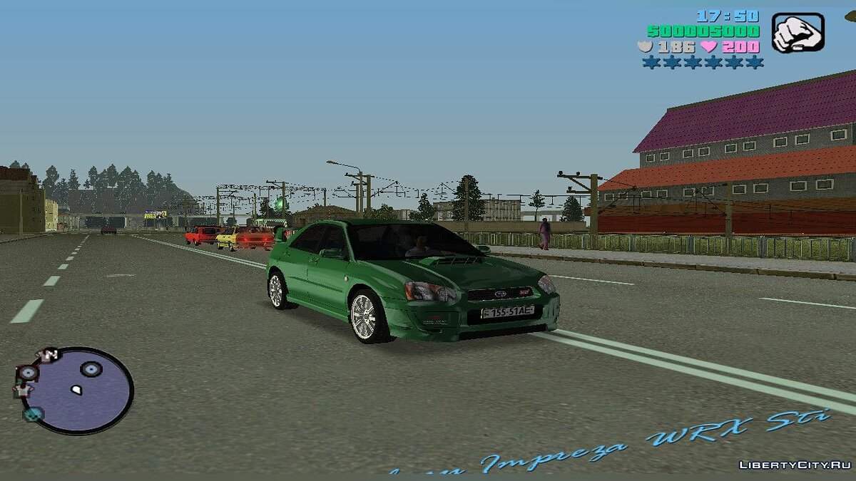 Скачать Subaru Impreza WRX STI (MVL) для GTA Vice City