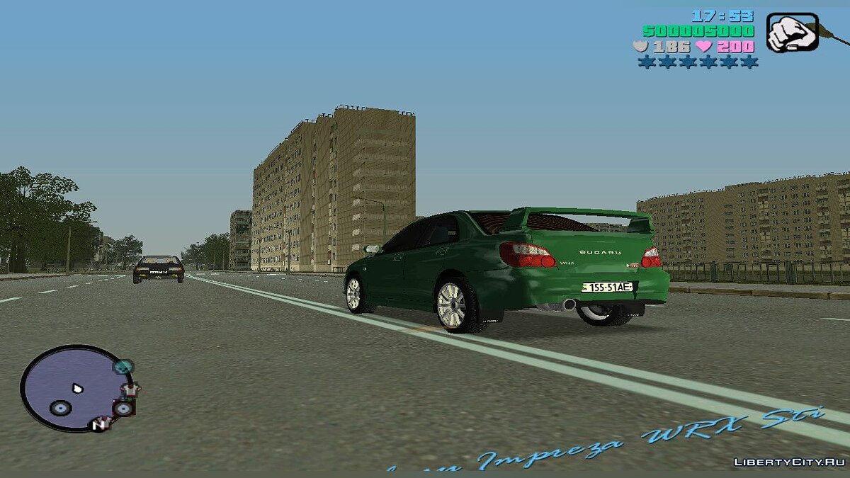 Скачать Subaru Impreza WRX STI (MVL) для GTA Vice City