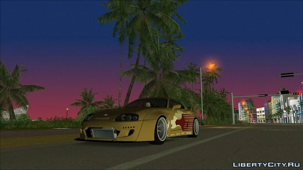 Toyota Supra Rocket Bunny / GTA Vice City