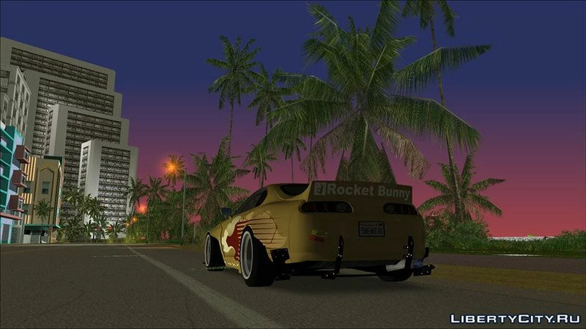 Toyota Supra Rocket Bunny / GTA Vice City