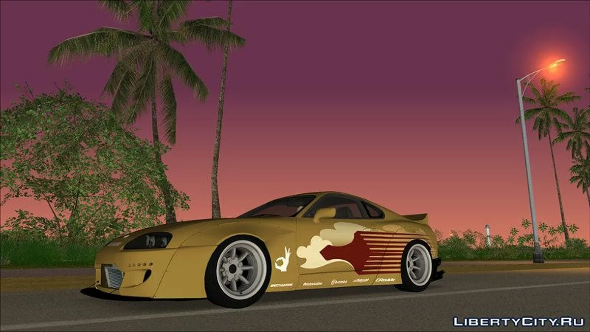 Toyota Supra Rocket Bunny / GTA Vice City