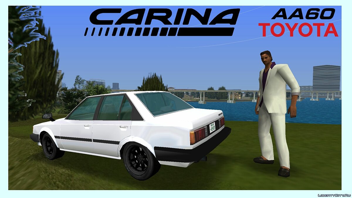 Toyota Carina AA60 для GTA Vice City - Картинка #3