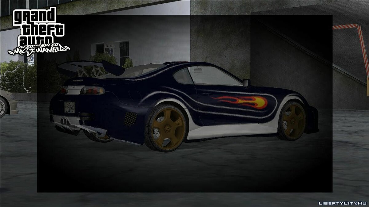 NFSMW Toyota Supra 'Vic' для GTA Vice City - Картинка #3