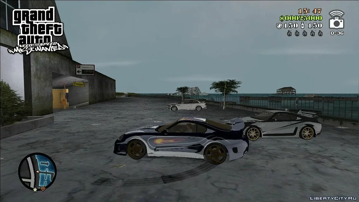 NFSMW Toyota Supra 'Vic' / GTA Vice City