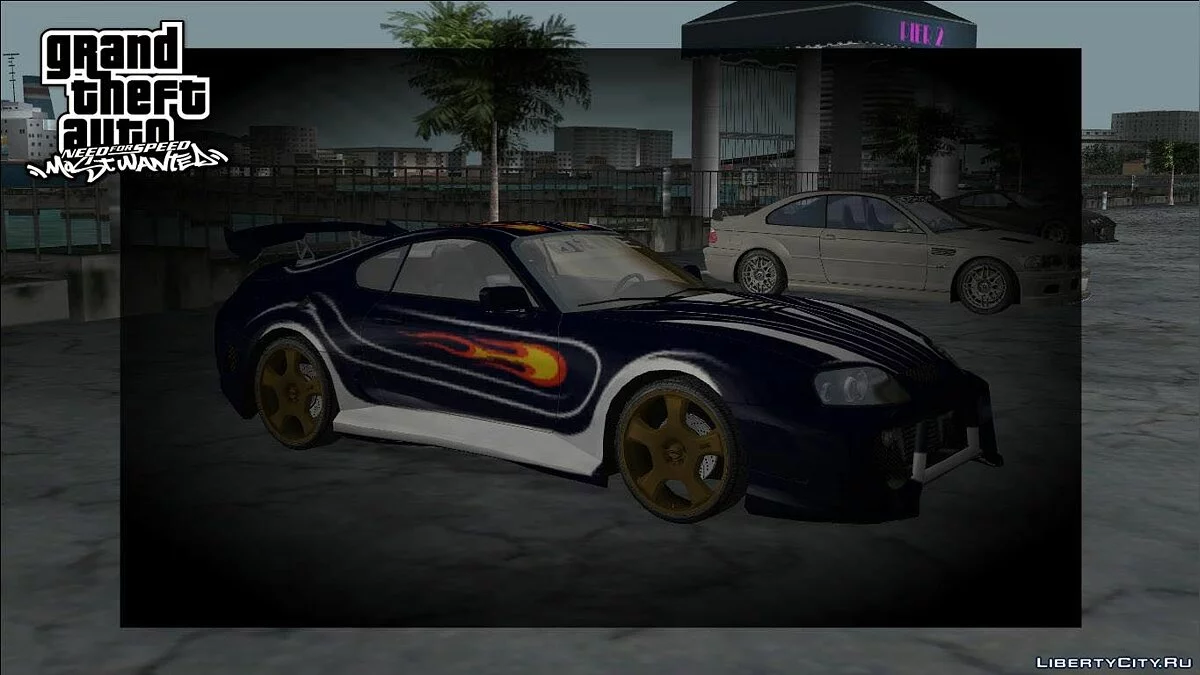 NFSMW Toyota Supra 'Vic' / GTA Vice City
