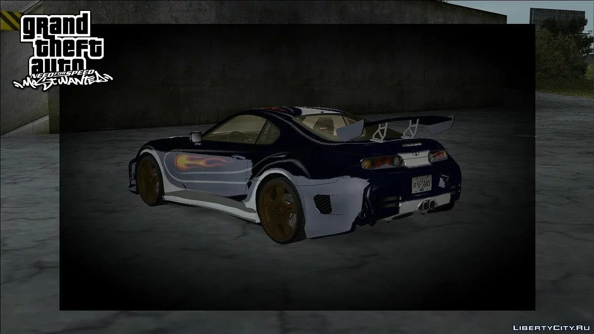 NFSMW Toyota Supra 'Vic' / GTA Vice City