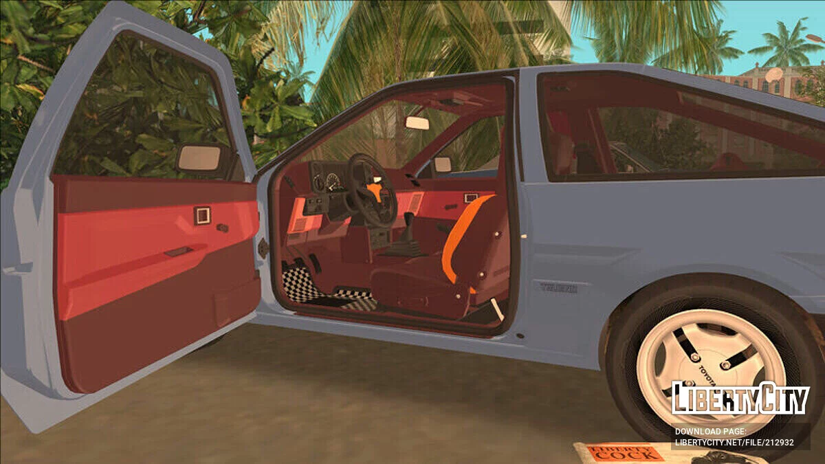 Toyota Sprinter Trueno AE86 '85 / GTA Vice City