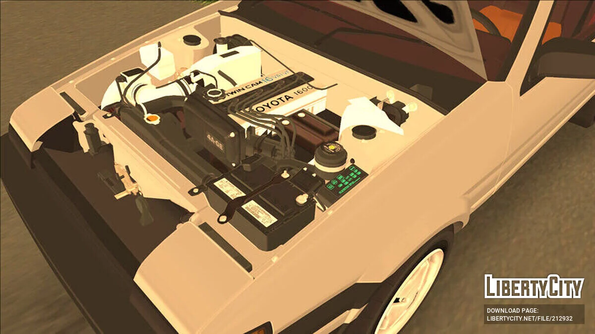 Toyota Sprinter Trueno AE86 '85 / GTA Vice City