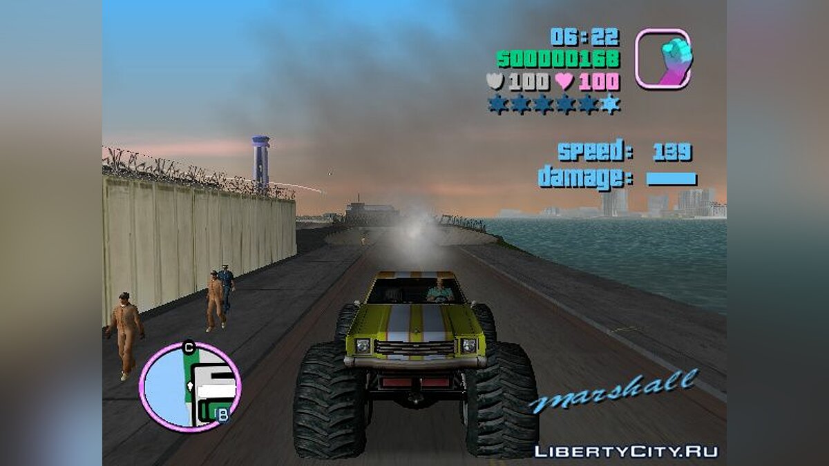 Marshall Monster Truck для Vice City (MVL) v. 1.0 для GTA Vice City - Картинка #4