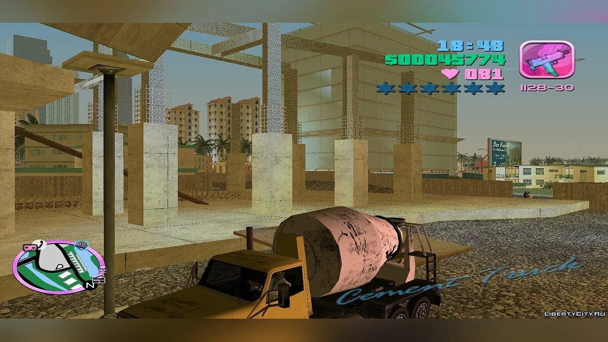 Cement Truck (MVL) / GTA Vice City