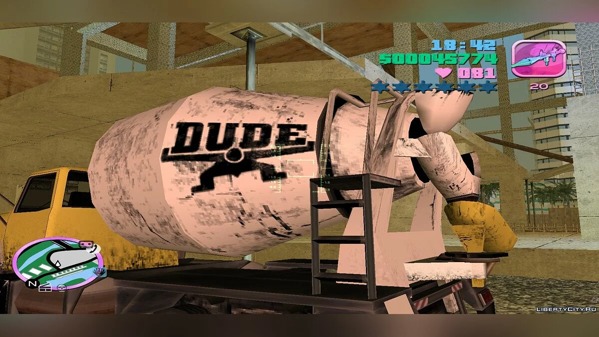Cement Truck (MVL) / GTA Vice City