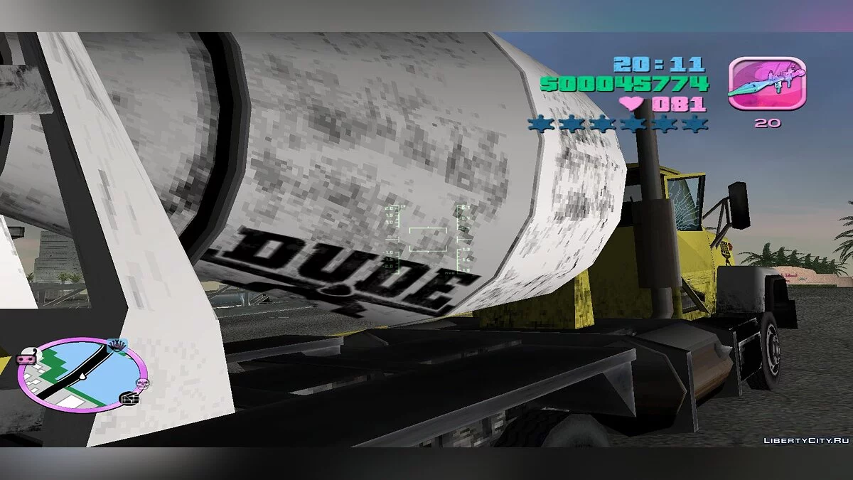 Cement Truck (MVL) / GTA Vice City